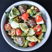 Sausage and Avocado Breakfast Salad