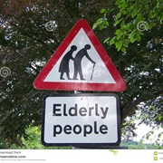 Elderly Crossing