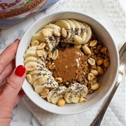 Peanut Butter Banana Oatmeal