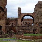 Baths of Caracalla, Rome. Italy. 217 AD