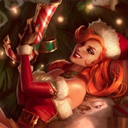 Candy Cane Miss Fortune