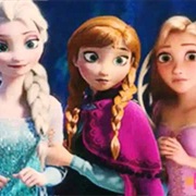Elas, Anna, and Rapunzel Are All Cousins