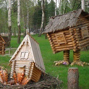 Baba Yaga Witch Houses Russia