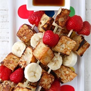 French Toast Kebab