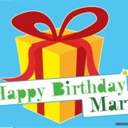 Happy Birthday Mart