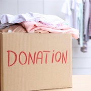 Clean Out Your Closets and Donate Old Clothes