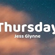 Thursday Jess Glynne