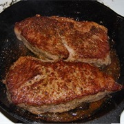 Skillet Cooked Steak