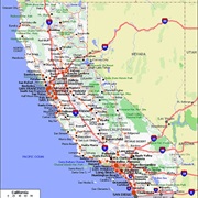 Map of California