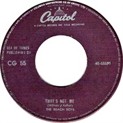 That&#39;s Not Me - The Beach Boys