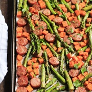 Sausage and Asparagus