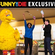 Billy on the Street With First Lady Michelle Obama, Big Bird and Elena!!!