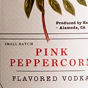 Pink Peppercorn Vodka