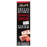 Lindt HELLO Strawberry Cheesecake Bar