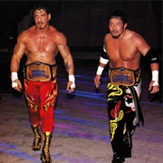 Eddie Guerrero and Tajiri WWE Tag Team Champions X1