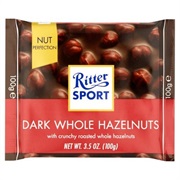 Ritter Sport Dark Whole Hazelnuts