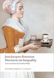 Discourse on the Origin of Inequality (Jean-Jacques Rousseau)