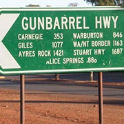 Drive the Gunbarrel Highway