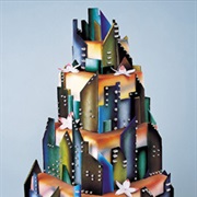 City Skyline Cake