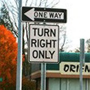 Turn Right Only