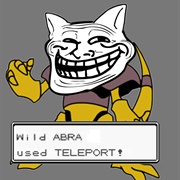 Wild Pokemon Used Teleport