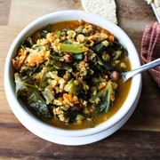 Greens and Grains Soup
