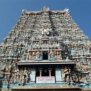 Visiting the Hindu Temple of Madurai, India
