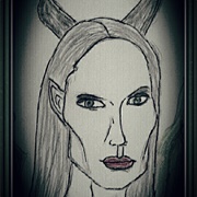 Maleficent Sketch Angelina Jensen