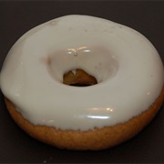 Lemon Iced Ring Doughnut