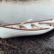 Row Boat and Paddles