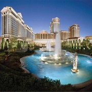 Stay at Cecars Palace in Las Vegas