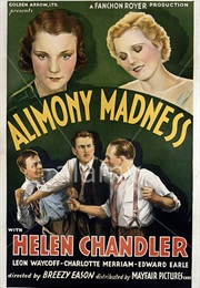 Alimony Madness (1933)