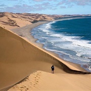 Visit the Place Where Sahara Meets the Ocean