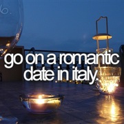 Go on a Romantic Date in Italy