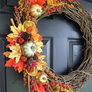 Make a Fall Wreath