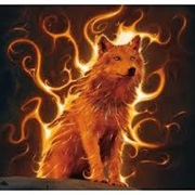 Fire Element Wolf