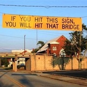 If You Hit This Sign