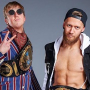 Mark Andrews and Flash Morgan Webster NXT UK Tag Team Champions