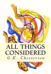 All Things Considered (G.K. Chesterton)