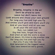 Breathe Pink Floyd