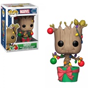 Groot Dancing Holiday With Baubles