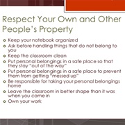 Respect Other People&#39;s Property