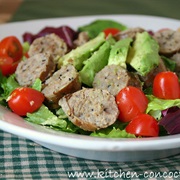 Sausage and Avocado Salad