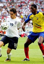 World Cup 2006: England V Ecuador