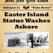 Easter Island Statue Washes Ashore