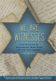 We Are Witnessess: The Diaries of Five Teenagers Who Died in the Holocaust (Jacob Boas)