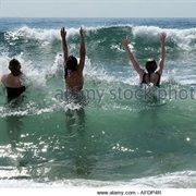 Jump at the Waves