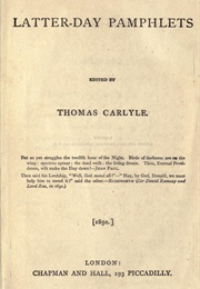 Latter-Day Pamphlets (Thomas Carlyle)