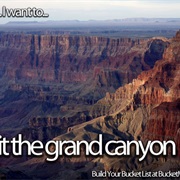 Visit the Grand Canyon