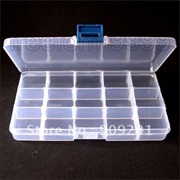 Adjustable Plastic Tackle Box for Battery Storage